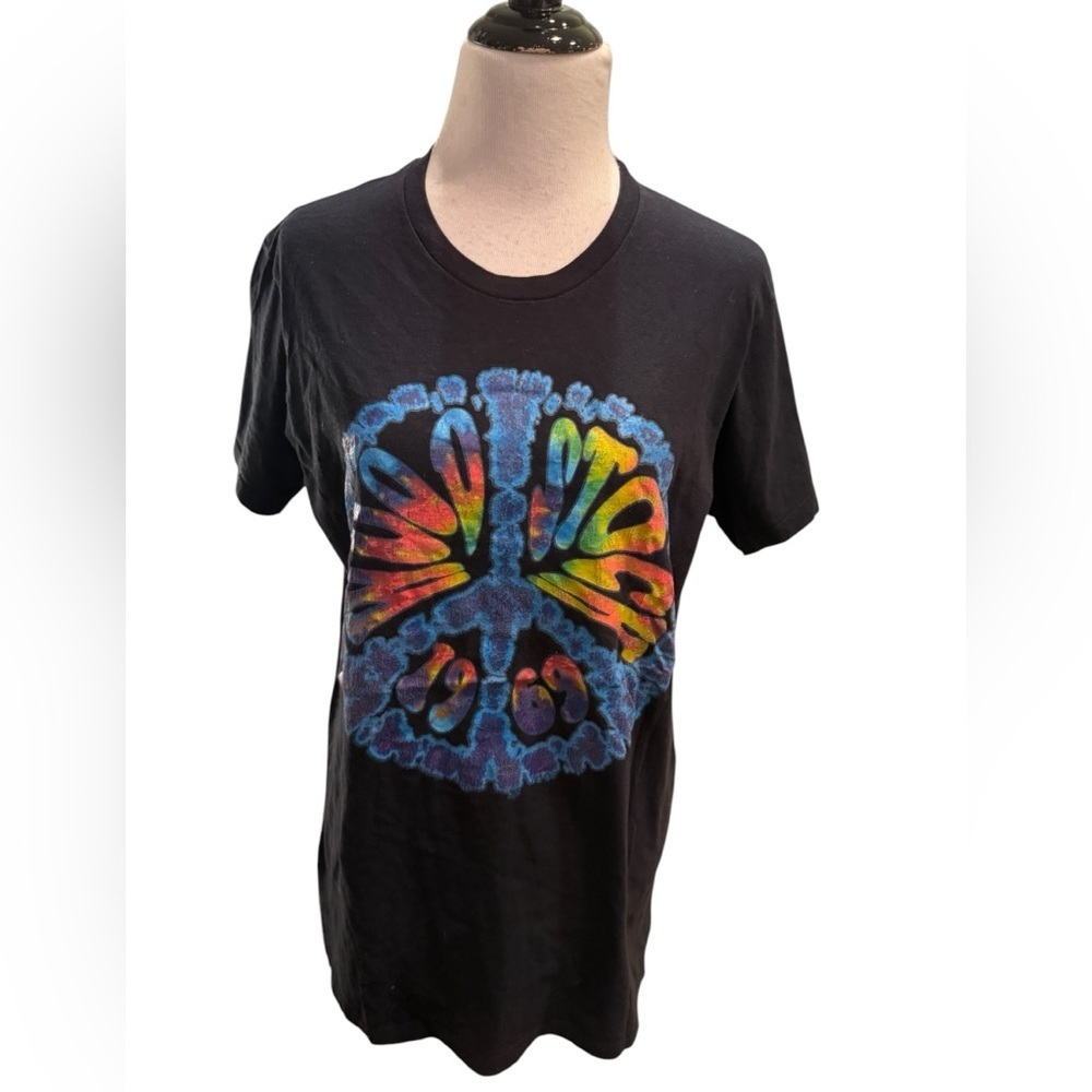Woodstock 1969 “3 Days of Peace & Music” 2012 Black Shirt Size L